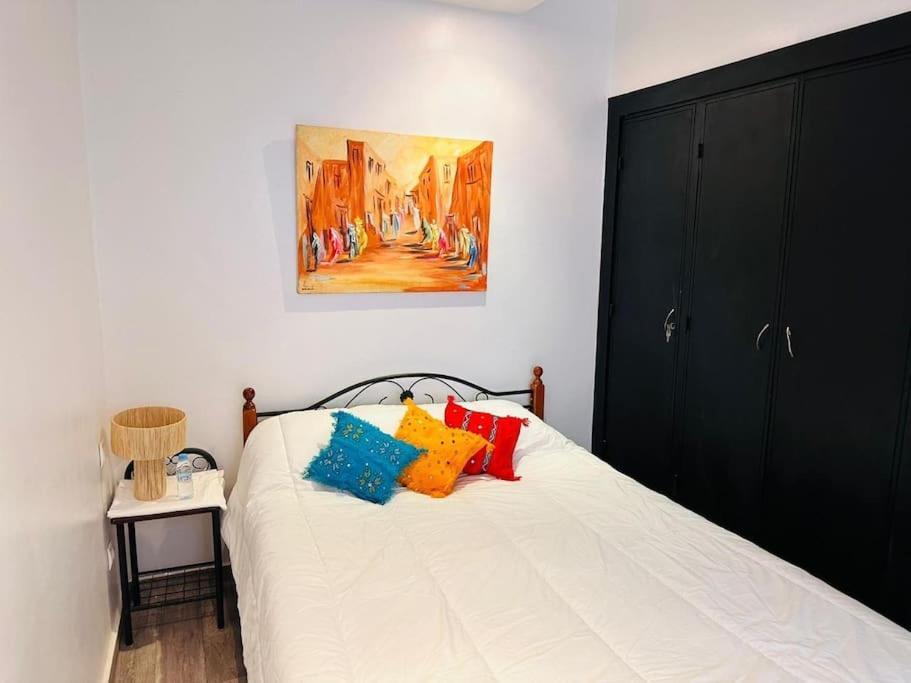 Charmant Appartement Avec Piscine 2Chambres Au Coeur De Gueliz Marrakesh Exterior foto