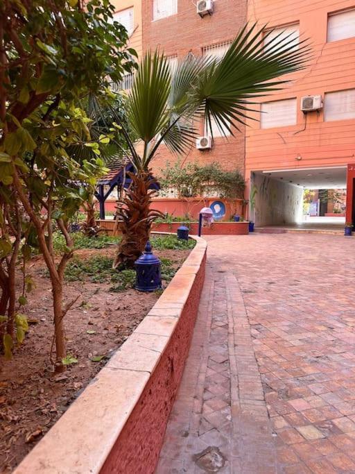 Charmant Appartement Avec Piscine 2Chambres Au Coeur De Gueliz Marrakesh Exterior foto